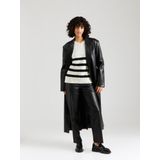 Jdy Jdylorraine Animal Pullover Knt Noos Dames Trui - Cement Black Leopard Spots