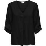 JDY - Top - Blousetop - V-Hals - Korte Mouwen - Polyester