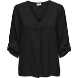 JDY - Top - Blousetop - V-Hals - Korte Mouwen - Polyester