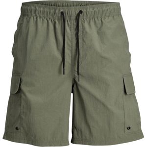 ck & Jones Junior - JPSTFIJI Jjswim Cargo Korte Broek - Olijf - 100% Nylon