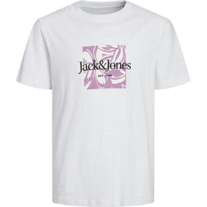 Jack Jones t-shirt jongens - wit - JORlafayette8
