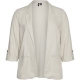 Vero Moda - Jesmilo - Blazer - Groen - 55% LENZING™ ECOVERO™ Viscose, 45% Linnen