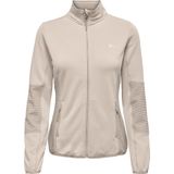 ONLY PLAY - Jas - Hoge Hals - Lange Mouwen - Ritssluiting - Geribd Detail