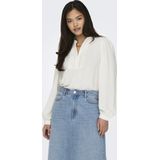 Jacqueline de Yong - Jdyrachel Pintuck Top Wvn - Blouse - Cloud Dancer