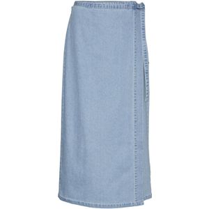 Vero Moda - Zinnia - Midi Rok - Denim - Stonewash