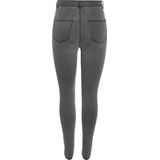 Noisy may Jeans Nmella Super Hw Jeans Noos 27030574 Dark Grey Denim Dames