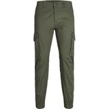Jack & Jones - Paul Flake Akm - Cargobroek - Groen - Katoen