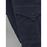 Jack and Jones Junior - Cargobroek - Gebreide Stof - Knoop- en Oogsluiting