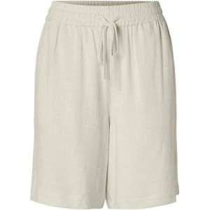 Korte Broeken - Regular Fit - Groen - 85% LENZING™ ECOVERO™ Viscose, 15% Linnen