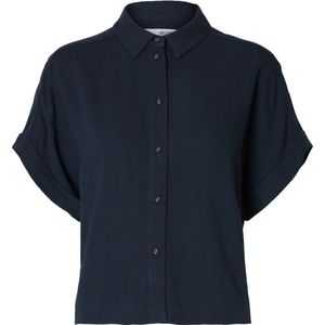 Shirt - Cropped - Korte Mouwen - Regular Fit - 85% LENZING™ ECOVERO™ Viscose