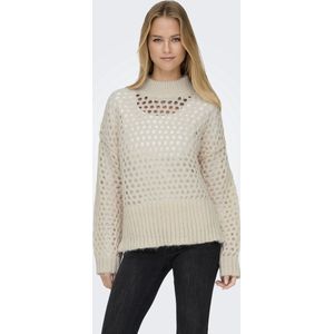 Only - Onlbillie Life High Neck Cc Knt - Dames - Gebreide Truien