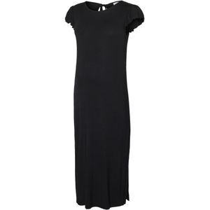 Jerseyjurken - Midi - O-hals - Kapmouwen - Regular Fit