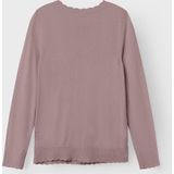 Gebreide Trui - Effen - Knitwear - Ronde Hals - Lange Mouw