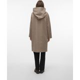 Vmsasia - Jas - Met Capuchon - Knoopsluiting met Dubbele Knopenrij - Voorzakken - Volledig Gevoerd
