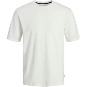 Jack&Jones Plus Size t-shirt wit effen ronde hals
