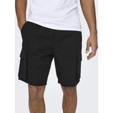 Onssinus Loose Fit Cargo Shorts - Groen - Katoen