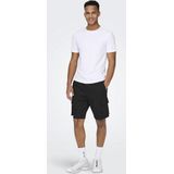 Onssinus Loose Fit Cargo Shorts - Groen - Katoen