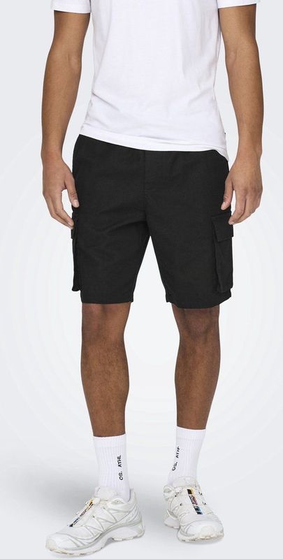 Onssinus Loose Fit Cargo Shorts - Groen - Katoen