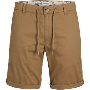 Jack&Jones - Korte Broek - Effen - Camel - Katoen