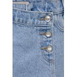 ONLY GIRLS - Korte Rok - Praktisch - Katoen - Met Knoopsluiting en Voorzakken