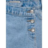 ONLY GIRLS - Korte Rok - Praktisch - Katoen - Met Knoopsluiting en Voorzakken