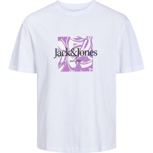 Jack Jones - Jorlafayette Branding Tee Ss Crew Mni - Jongens - t-Shirts