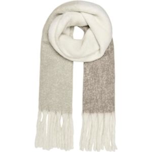 Only - Onlbonnie Life Long - Sjaal - Licht Bruin - Fringed