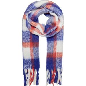 Only, Accessoires, Dames, Veelkleurig, ONE Size, Polyester, Elegante Wintersjaal