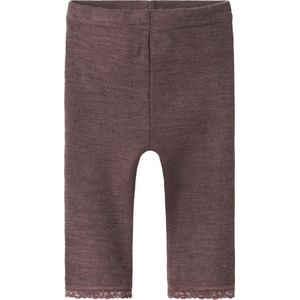 Name it - Nbfwang Wool Needle Legging Solid Noos - Baby - Leggings