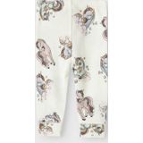Name It Leggings - Wol - NbfWillitus - Snow White m. Eenhoorns - Name It - 50 - Leggings - Wol