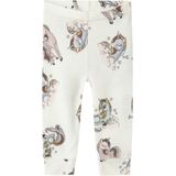 Name It Leggings - Wol - NbfWillitus - Snow White m. Eenhoorns - Name It - 50 - Leggings - Wol