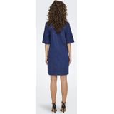 ONLY - ONLBELLE BUTTON DRESS - Jurk - Donkerblauw - Katoen
