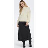 Only - ONLKATIA - Trui - Whitecap Gray - Hoog Sluitende Kraag, Lange Mouwen, Regular Fit