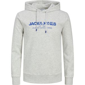 Jack & Jones Hoodie JJALVIS Sweat Hood mit großem Print auf der Vorderseite
