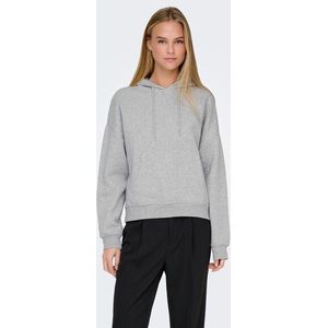 ONLY hoodie lichtgrijs