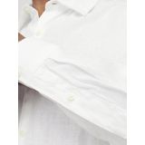 Shirt - Linnen - Relaxed Fit - Overhemdkraag - Lange Mouwen - Knoopsluiting