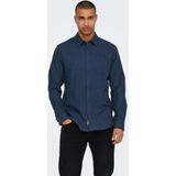 Only & Sons - Onsroad Life - T-shirt - Marineblauw - Katoen - 1 stuk