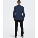 Only & Sons - Onsroad Life - T-shirt - Marineblauw - Katoen - 1 stuk