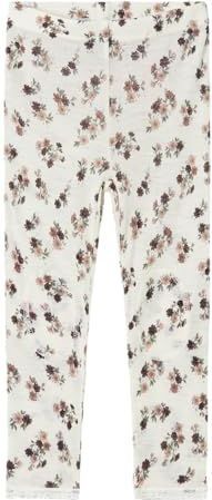 Name It Leggings - Wol - Noos - NmfWang - Snow White m. Pointell - Name It - 2 jaar (92) - Leggings - Wol