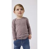 Name it - Nmfwang Wool Needle Ls Top Solid Noos - Meisjes - Lange Mouwen Shirts