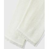 Name It - NmfWang - Leggings - Wol - Snow White m. Pointell