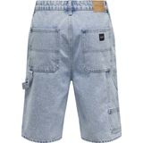 Bermuda met semi-elastische tailleband