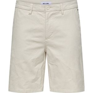 Only & Sons Onsmark 0011 Cotton Linen Shorts Noos Heren Broek