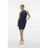 VERO MODA Vmchloe Sl Abk Jurk Ga Jrs Noos zomerjurk voor dames, marineblauw blazer