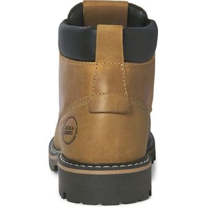 Jack & Jones Queensway Laarzen - Zwart - Leer - Veter Sluiting