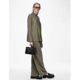 Pieces - Broek - Deep Lichen Green - 70% Viscose 30% Linnen