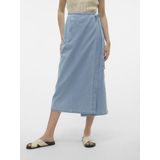 Vero Moda - Zinnia - Midi Rok - Denim - Stonewash