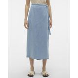 Vero Moda - Zinnia - Midi Rok - Denim - Stonewash