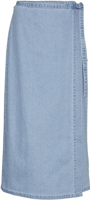 Vero Moda - Zinnia - Midi Rok - Denim - Stonewash