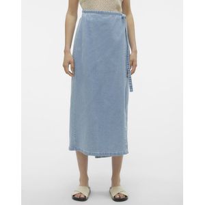 Vero Moda - Zinnia - Midi Rok - Denim - Stonewash